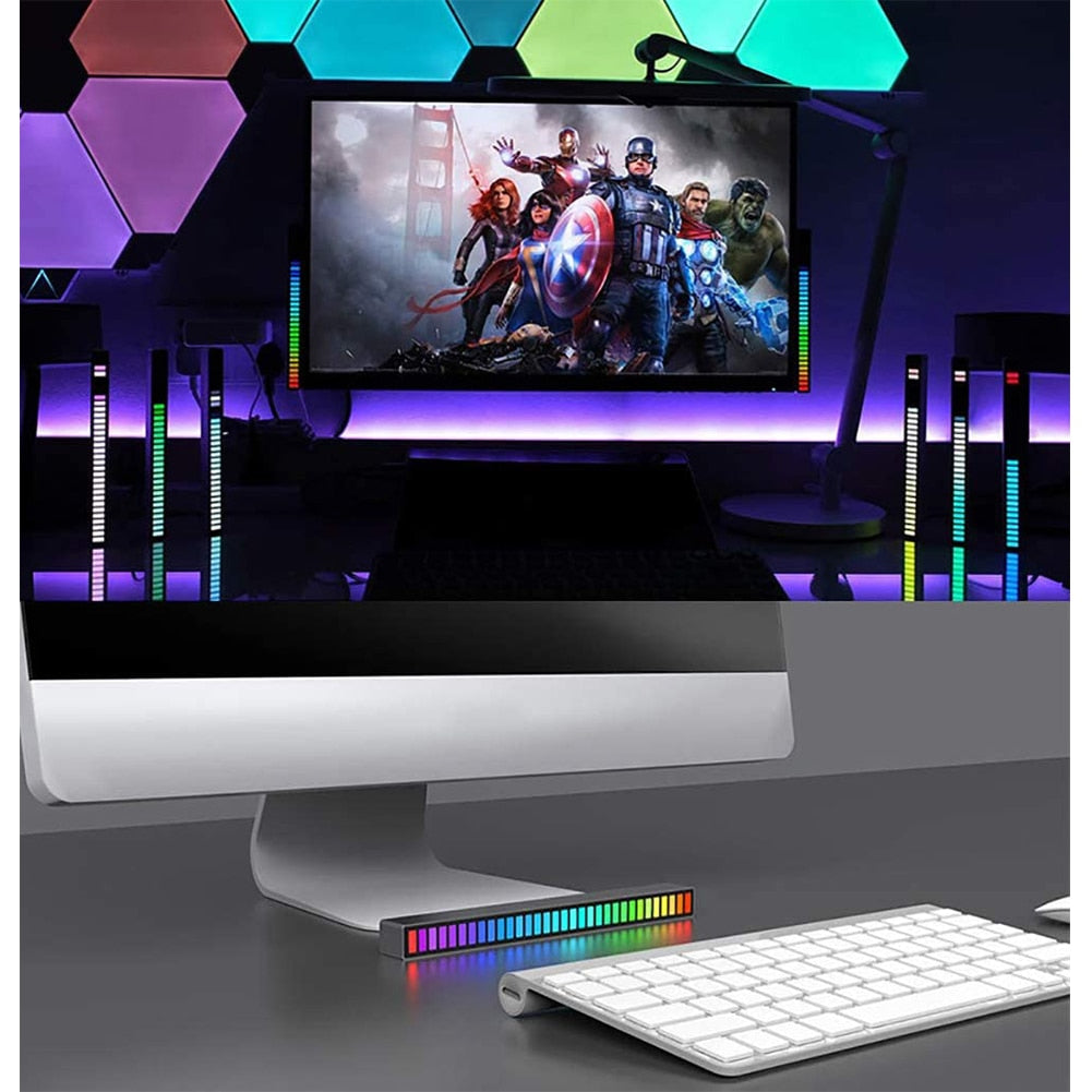 Luz led ritmica RGB Control de sonido led