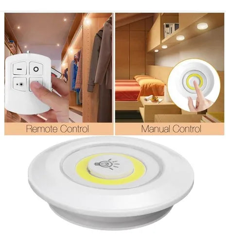 Luz led con sensor y control